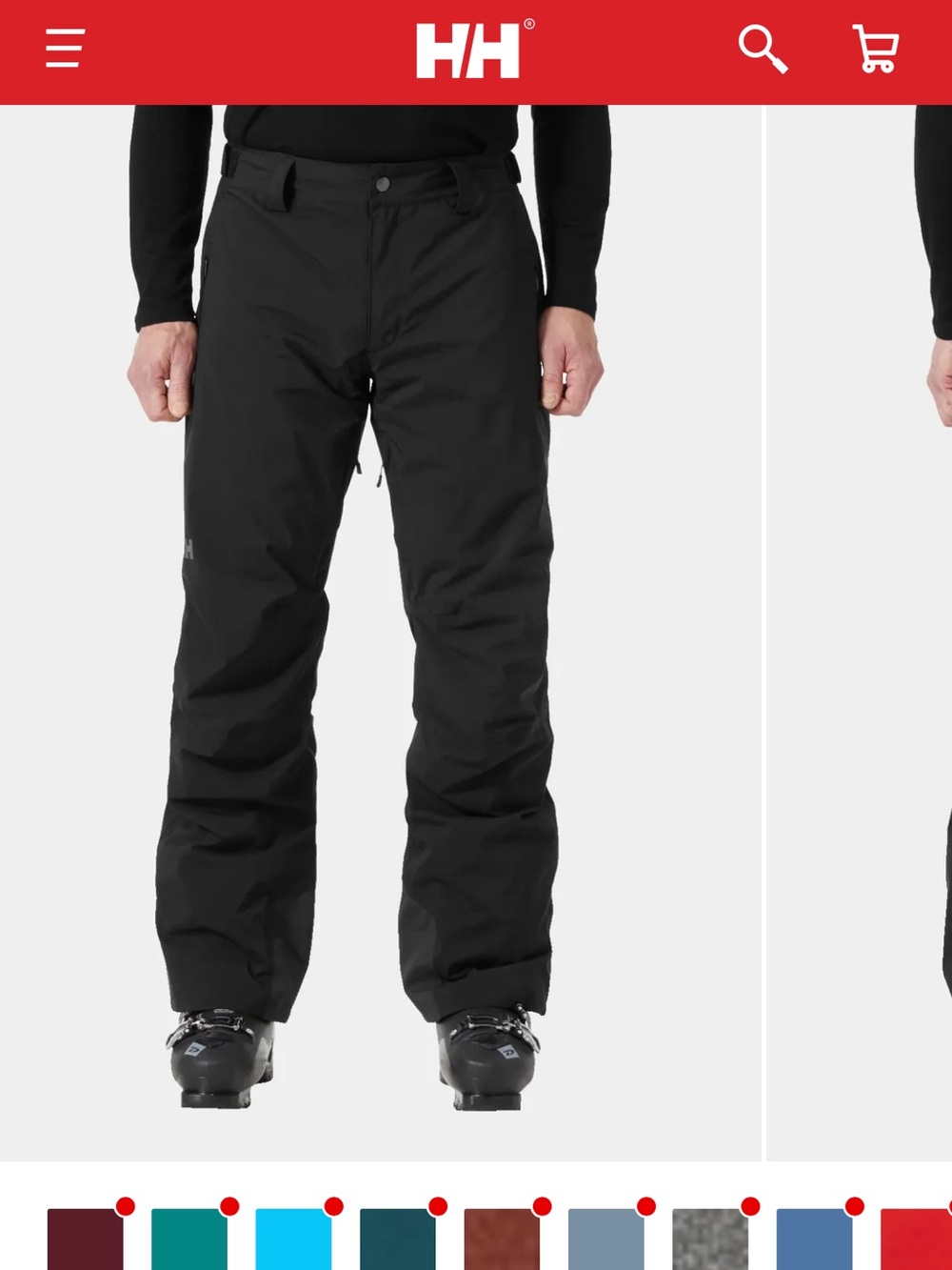 Helly Hansen Black Ski & Snowboard Pants